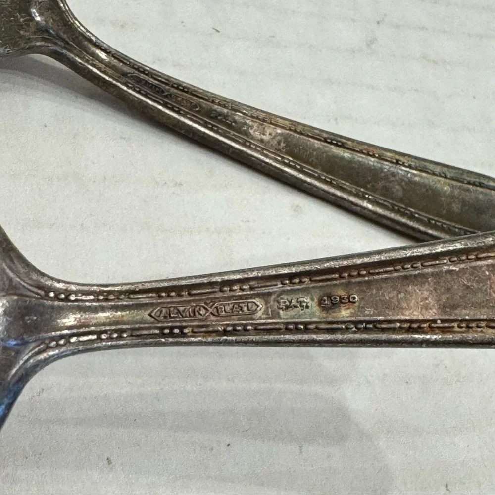 Vintage Alvin Patent Silverplate 4.5